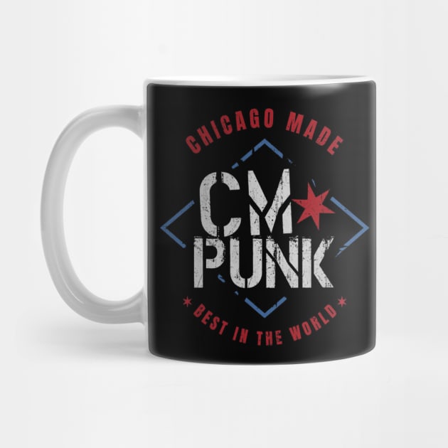 CM Punk Chicago Made by MunMun_Design